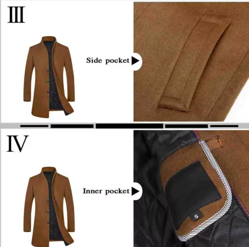 COLCHISX Trench Coat