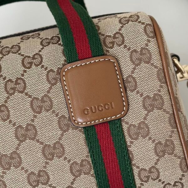 i1758786064201_8355_0_5 Gucci GG Canvas Web Stripe Mini Boston Bag