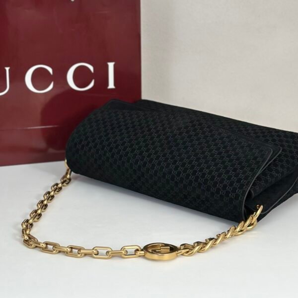i1768105849014_8864_0_5 Gucci Large GG Shoulder Bag with Chain 857362 – Black GG Monogram