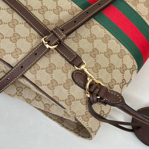 Gucci Paparazzo Large Top Handle Bag GG Canvas