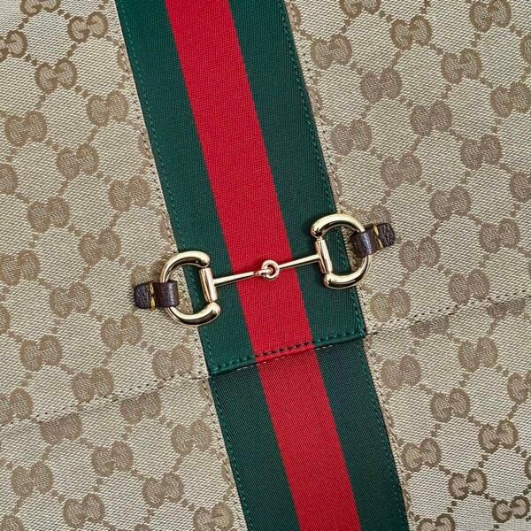 Gucci Paparazzo Large Top Handle Bag GG Canvas