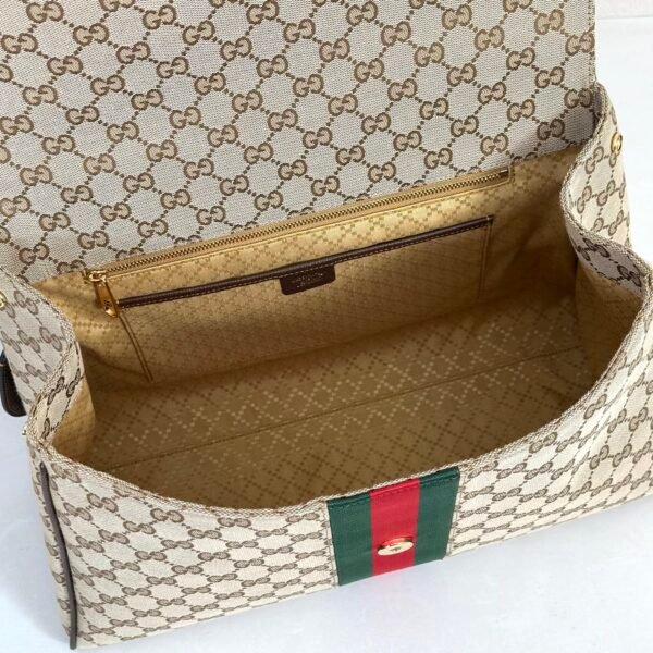 Gucci Paparazzo Large Top Handle Bag GG Canvas