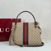 Gucci Paparazzo Large Top Handle Bag GG Canvas